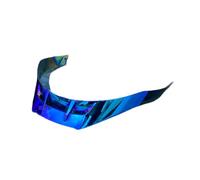 XYJTC Moto Visière de casque, aileron arrière PI-STA for AGV GPR/GP/Corsa/Corsa R, accessoires remplacement for moto (transparent)(Revo Deep Blue)