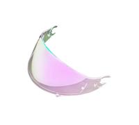 XYJTC Moto Visière de casque D Skwal for SHARK Skwal, Spartan, D-Skwal 2 lentilles, accessoires de casque de moto (argenté, for la journée)(Revo Clear Purple-for Day Night)