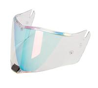 XYJTC Moto Visière de casque de moto for LS2 FF805, visière teintée anti-rayures de remplacement, lentille de protection de style, accessoires de casque multicolores, E Rose Rouge(B Aurora Red)