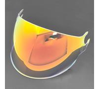 XYJTC Moto Visière de casque de moto for LS2 OF562, visière teintée anti-rayures de remplacement, lentille de protection de style, options multicolores, accessoires de casque, F coloré(C Aurora Red)