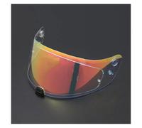 XYJTC Moto Visière de casque de moto for Shoei HJC C70, lentille de protection, accessoires de moto Ca-SCO, protection faciale, pare-soleil (noir thé)(Aurora Red)