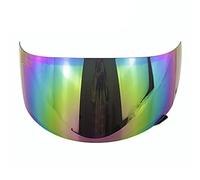 XYJTC Moto Visière de casque de moto intégrale anti-UV amovible for LS2 FF352/FF351/FF369/FF384, protection UV amovible (jaune)(Multicolor)