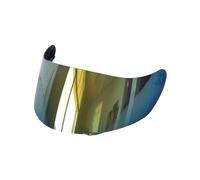 XYJTC Moto Visière de casque de moto, lentille de visière à couleur changeante, compatible avec les casques AGV K5, K3SV et K1, accessoires de rechange(Gold)