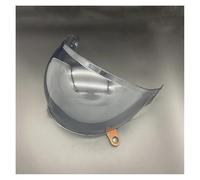 XYJTC Moto Visière de casque for Bell Bullitt Bubble Visor, pare-brise haute résistance, PC remplacement, accessoires moto (transparent)(Schwarz)