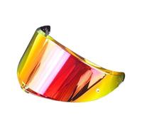 XYJTC Moto Visière de casque for K6 et R58D, pare-soleil, lentille de casque, accessoires complets(Plating golde red)