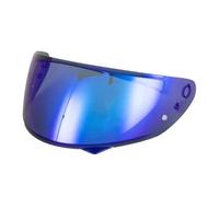 XYJTC Moto Visière de casque intégral moto, écran pare-brise anti-poussière for C10, HJ34P et HJC, accessoires complets(Tea slice revo blue)