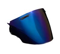 XYJTC Moto Visière de casque moto for Arai VZ Ram, accessoires remplacement, visière anti-rayures, verres colorés for, rouge thé B(E Tea Colorful Blue)