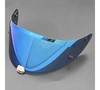 XYJTC Moto Visière de casque moto for HJC Lens Rpha11 Rpha70 Venom Clown 1/2/3/4, protection contre le vent et les rayures, accessoires de remplacement for visière de casque moto, G Gold(D Haze Blue)