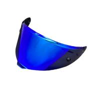 XYJTC Moto Visière de casque R50S for MOTORAX R50S Pro, R90GP, protection solaire, accessoires (argenté, for la journée)(Deep Blue-for Day)