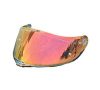 XYJTC Moto Visière de casque, visière de remplacement for visière faciale K5, protection UV et anti-rayures, compatible avec les casques AGV K1 K1S K3SV K5 K5S (doré)(Revo Clear Red-day and Night)