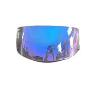 XYJTC Moto Visière de casque, visière for moto Bell Qualifier DLX MIPS, pare-brise anti-UV (transparent)(Revo Clear Blue)