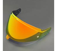 XYJTC Moto Visière de rechange for casque de moto D-Skwal 3 (pour Skwal I3 / D-Skwal3 / Ridill 2) (utilisation claire de jour comme de nuit)(Revo Deep Red-day Use Only)