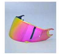 XYJTC Moto Visière de rechange intégrale for casque de moto Shark D-Skwal D-Skwal 2 Spartan, accessoires for pare-brise Pinlock (doré)(Purple Gold)