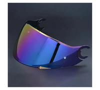 XYJTC Moto Visière de rechange intégrale for casque de moto Shark D-Skwal D-Skwal 2 Spartan, accessoires for pare-brise Pinlock (doré)(Rainbow)
