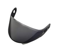 XYJTC Moto Visière FF370 for LS2 FF394, FF325, EASY, coupe-vent, protection solaire, lentilles for casque de moto (argenté, for la journée)(Deep Black- for Day)