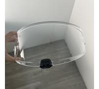 XYJTC Moto Visière HJ20M for casque de moto HJC HJ20M C70, FG-17, FG-ST, IS-17, protection UV (argentée, for le jour)(Clear-for Day+Night)