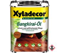 Xyladecor Bangkirai Huile Pflegöl pour Beaucoup Types de Bois Pour 750ml