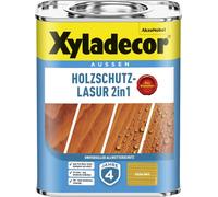 Xyladecor Lasure de protection du bois 2 en 1, 750 ml, chêne clair