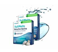 XyliMelts Comprimés bouche sèche Menthe douce au xylitol Sans sucre 40 comprimés