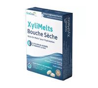 XyliMelts Bouche Sèche Légèrement Sucrée Sans Sucre 40 Comprimés