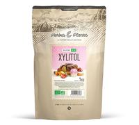Xylitol Bio - 1kg - Sucrant naturel, Faible en calories, substitut de sucre.