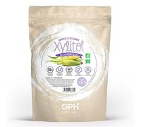 Xylitol Bio 500 g - Sucre issu de la rafle de maïs - Substitut de sucre naturel - GPH DIFFUSION