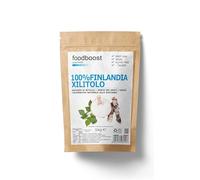 Xylitol Finland 1kg foodboost - 100% Natural Birch Extract - Same Sweetening Power as Sugar - Suitable for Hypocaloric or Balanced Diets - Against Caries - 100% Europe