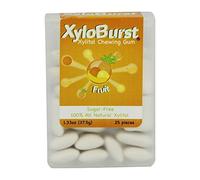 XyloBurst - Xylitol Chewing Gum Flip-Top Jar Fruit - 25 Piece(s)