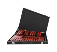 Xylophone 25 notes avec mallette de transport pratique, pour instrument de xylophone, plaques ophoniques avec sac de transport, pour performance, concert de musique, présentation, concours d'art