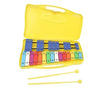 Xylophone 25 Notes, Clés en Aluminium pour Tout-petits, avec Boîte Colorée, Xylophone Professionnel pour Débutants, Enseignement de la Musique