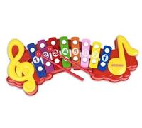 Bontempi-0835-Xylophone avec 8 notes de couleurs métalliques, 55 0835