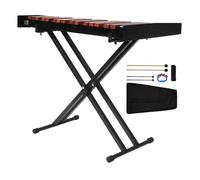 Xylophone 37 Notes-Duoku-Instrument de Percussion en Bois avec Support Réglable-4 Maillets-Sac de Transport