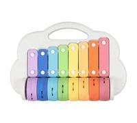 Xylophone à rouleaux arc-en-ciel multicolore TU