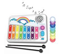 Xylophone avec apprentissage lumineux de la musique blanc TU