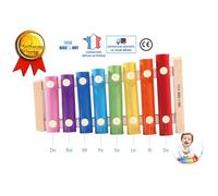 Xylophone bebe enfant bois 3 ans ou - Onwind - plus jouet musical piano multicolore classique instrument musique percussion fille