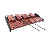 Xylophone en bois rouge avec 25 notes et 2 octaves, avec 2 maillets et sac de transport, carillon en bois pour enfants et débutants, instrument de musique pour cours de musique et maison
