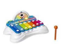 Chicco Xylophone Arc-en-Ciel pour bébés et Enfants avec chansons du zecchino doré, Mode de Jeu Traditionnel et électronique, Baguettes incluses, Instruments de Jouet pour Enfants de 1 à 4 Ans