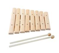 Xylophone Musical Toy, 8-Tone Kids Percussion, Colorful Instrument Set, Precision Tuned, Child-Safe Design, Boho Style, Perfect for , Boys, Girls, Preschool, Birthday Gift, 23.5x21.5x2.5cm