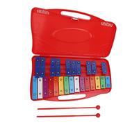 Xylophone pour enfants, instrument de musique professionnel en aluminium coloré de 25 notes pour l'éducation précoce, la maternelle, robuste, léger et durable, notes arc-en-ciel,