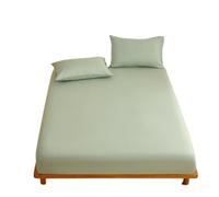 XYLRSMH Drap Housse Coton Housse de Protection Universelle for Matelas Simple en Pur Coton, Couleur Unie, Double Couche, for Le Printemps et l'été Draps Housses(Nenhelv,120x200x10cm 1pcs)
