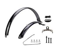 XYLRSMH Fat Bike Garde-Boue Avant et arrière de vélo 26 Pouces Pièces de Rechange Garde-Boue de vélo de Montagne Portables Garde Boue VTT(Black Brace)