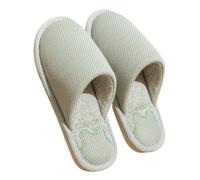 XYNM Chaussons Femme Pantons De Coton Femmes Printemps Autumn Home Indoor Non-GLIP Couple Chaud-21-38-39 (Convient Les Tailles 37-38)