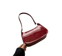 XYNM Sac À Bandoulière En Couleur Unie, Mini-sac Sous Les Bras Pour Femmes, Portefeuille Fermeture Éclair Sécurisé, Poche De Téléphone, Choix Cadeau Parfait, Sangle Fixe-bourgogne