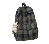XYNM Sac A Dos À De Style Rétro pour Femmes, Parfait Les Étudiants d'automne Et d'hiver-Grand 01