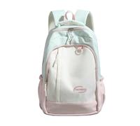 XYNM Sac A Dos Ce À De Grande Capacité Aux Couleurs Contrastées Est Parfait pour Les Collégiennes Et Lycéennes -Rose + Vert