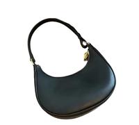 XYNM Sac Femmes De Luxe Designer Embrayage À Main Couleur Solide Cuir Sous-bras Épaule Casual Shopper Tote-noirnoir