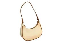 XYNM Sac Femmes De Luxe Designer Embrayage À Main Couleur Solide Cuir Sous-bras Épaule Casual Shopper Tote-blancbrun