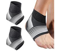 Xynovate 1 Paire Chevillère Entorse, Ajustable Chevillère de Maintien Sport, Maintien Renforcée avec Sangle, Soulage la Douleur, Stabilise la Cheville et Prévient les Entorses(XL)