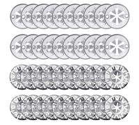 Xynovate 40 PCS Rondelles de Verrouillage en Métal, Rondelle De Blocage En Métal, Rondelle À Clip En Acier Inoxydable Utilisée Pour Fixer Le Clip Et Le Bouclier Thermique Sous Le Capot