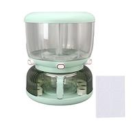 Xyntor 360 Récipient de stockage de grains rotatifs | Conteneur alimentaire de grande capacité de 18 kg pour le riz/millet/orge | Protection d'humidité avec 6 chambres et fenêtre (Light Green)